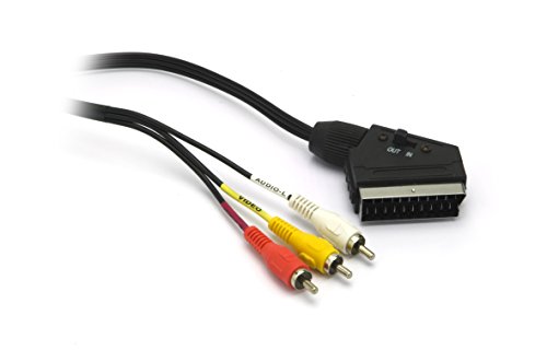 Scart 21 pin Maschio con selettore IN/OUT