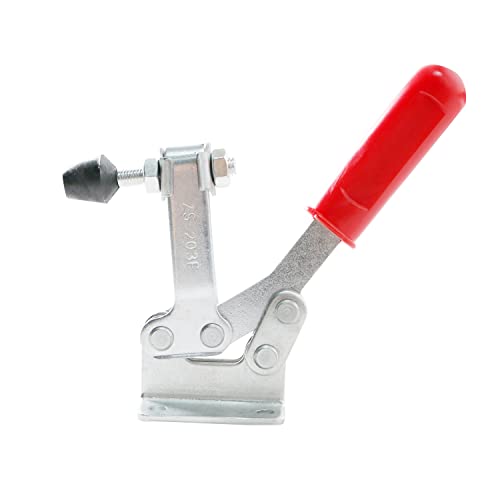 1 juego de abrazadera de liberación rápida horizontal antideslizante de 420 libras capacidad de sujeción f304 de acero inoxidable para caja de herrami Cover