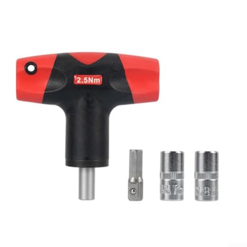 Marchfunny Herramienta de llave dinamométrica para 8 Nm/2 5 Nm compatible con brocas hexagonales de 4 pulgadas para impresoras 3D (B)