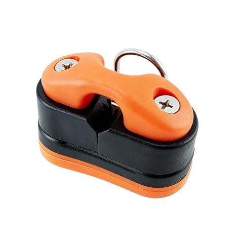 Cam Cleat - Nylon Rope Clamp for Kayak Marine Docking, Automatic Ball Bearing Rope Connector with Guide Ring | Heavy Duty Sailin