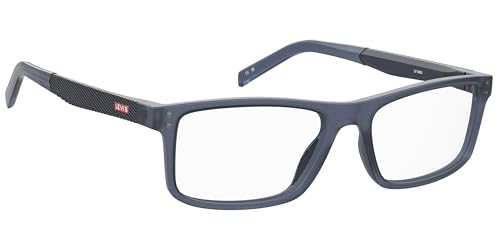 Gafas de vista Levi's LV 5063 hombre montura rectangular azul mate 3