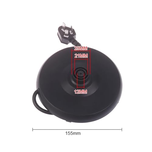 1PCS Disc Electric Kettle Parts Household Base Accessories(Black)