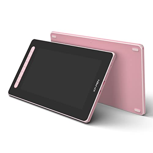 Image of XP-Pen Artist 12 2nd Gen Display Tablet 11.9-inch Pen Tablet with tilt Support, 8 Shortcut Keys, 8192 Levels of Pressure Sensitivity, X3 Elite Stylus and Fully-Laminated Display-Pink