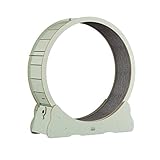  Roue d\'exercice en intérieur for chat en bois for chat de grande taille, moyenne et petite, tapis de course ultra-silencieux for chat avec verrouillage, appareil de perte de poids fitness roue de tapi