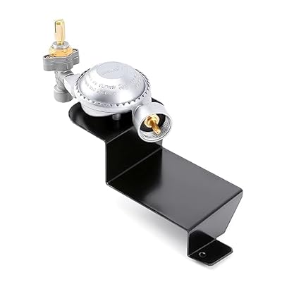 QuliMetal Grill Valve Regulator for Weber Q1000, Q1200, Q100, Q120 Series Gas Grills, Gas Regulator Replacement for Weber 51060001 53060001 Grill Valve Regulator Parts 80477/41643/64866