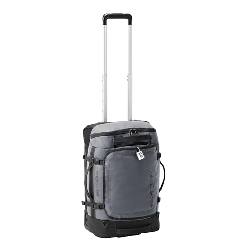Eagle Creek Cargo Hauler XT Wheeled Duffel International Carry On - 36L Volumen I 2 Rollen I Ideal für EIN Wochenendtrip I Handgepäck | 20 x 35 x 54.5 cm | 36 L | Charcoal (012)