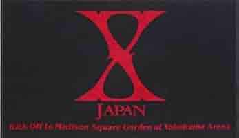 X JAPAN WORLD TOUR 2015-2016 タオル X JAPAN スポーツタオル/ 「X JAPAN WORLD TOUR 2015-2016 IN
