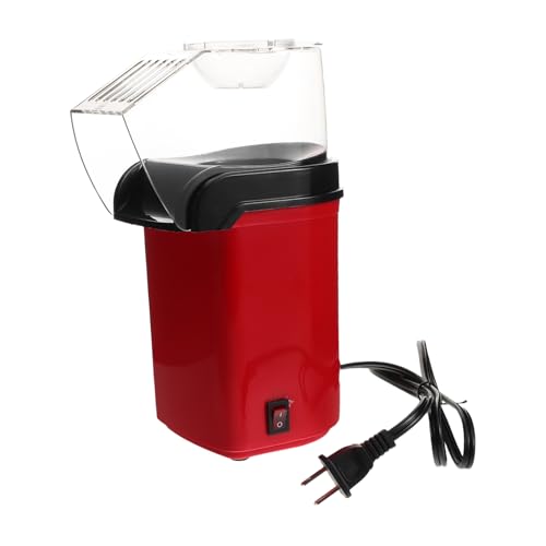 DOITOOL Hot Air Popcorn Maker Efficient Electric Snack Machine for Healthy Family Treats Quick Cleanup with Removable Parts Stylish Design Nights US Plug