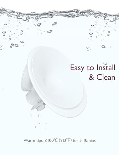 Image of Momcozy Original Replacement Accessories for Upgraded Mobile Flow | Upgraded M9,Original Upgraded M9 Breastfeeding Parts,24mm Flange,1 Pack