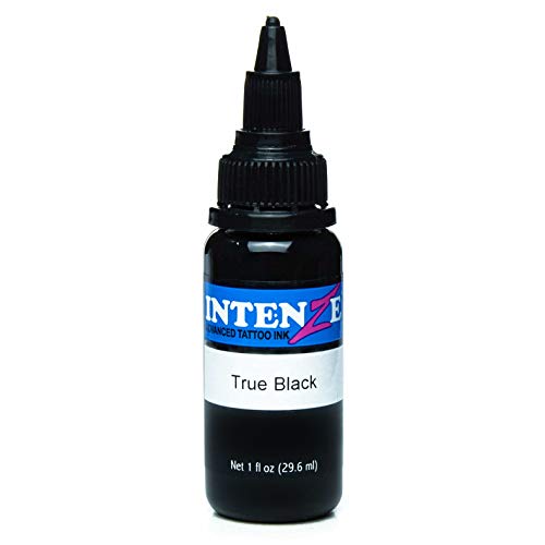Intenze True Black Tattoo Ink 1oz