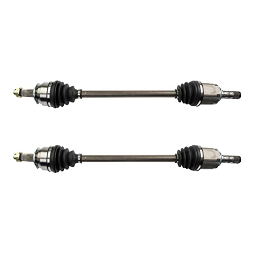 Image of TRQ Front Driver and Passenger Side CV Axle Assembly 2 Piece Set