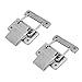FTVOGUE 2pcs Cabinet Box Hasp, Stainless Steel Spring Loaded Catch for Secure Doors, Ideal for Cabinets, Toolboxes and Storage Cases