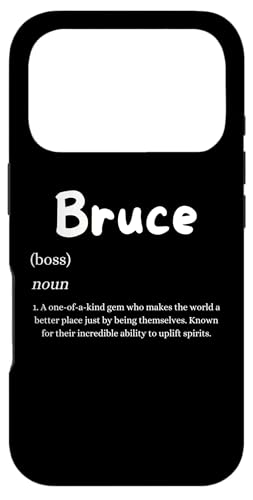 Bruce Definition ������ �J�X�^���R�X�`���[�� �u���[�X�p �X�}�z�P�[�X iPhone 17 Pro �p
