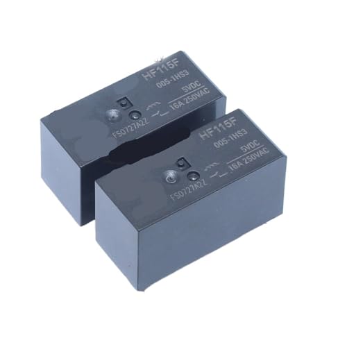 Relais DIP6 5V CC HF115F Hongfa 16A pour circuit imprimé