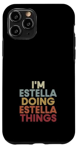 Estella Name Estella Personalized Name First Given �X�}�z�P�[�X iPhone 11 Pro �p