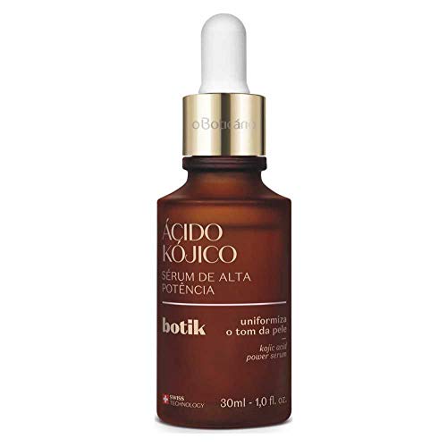 O Boticário Botik Sérum Facial Alta Potencia Ácido Kójico, Unifica el Tono de la y Piel Previene Hiperpigmentación Vegan 30ml