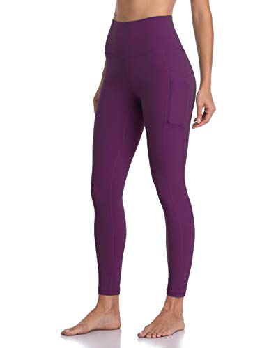 Image of Colorfulkoala Essential 7 /8 Leggings with Pockets | Yoga Pants for Women, Buttery Soft, Tummy Control, Workouts, Pilates, Casual, Gym, Athleisure, 25 inch Inseam