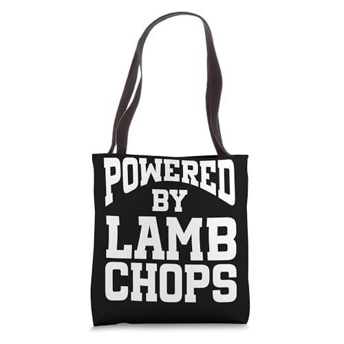 Powered By Lamb Chops Tote Bag