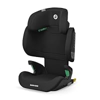 Maxi-Cosi RodiFix M i-Size, Kindersitz mit hohem Rücken, 3,5–12 Jahre, 100–150 cm, ISOFIX-Kindersitz, G-CELL Seitenaufprallschutz, verstellbare Höhe, schnelles und einfaches Anschnallen, Basic Black – Ansicht 1