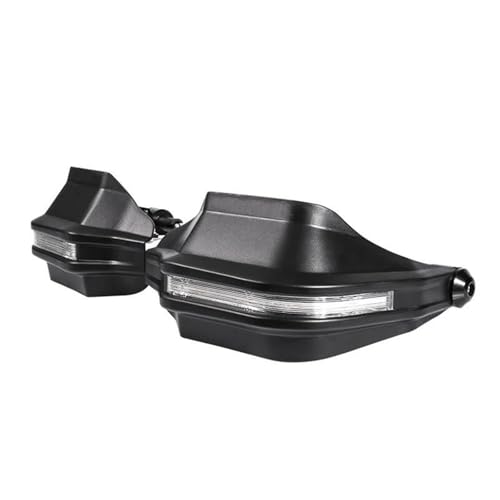 HRBGULVLE(���X) �ɓK�� NC750X CB300R CB190 CB150R �o�C�N�p�n���h�K�[�h �n���h���v���e�N�^�[�V�[���h �h�� �n���h���o�[�n���h�K�[�h LED�^�[���V�O�i���t��(�X�^�C��B)