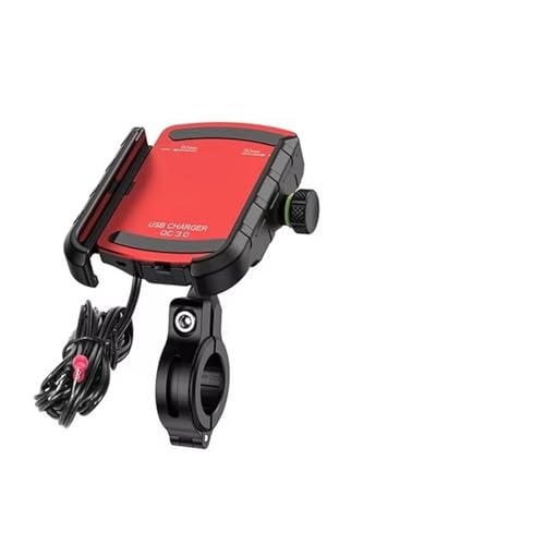 Support de téléphone moto chargeur QC3.0 pour ne plus manquer de batterie en pleine route