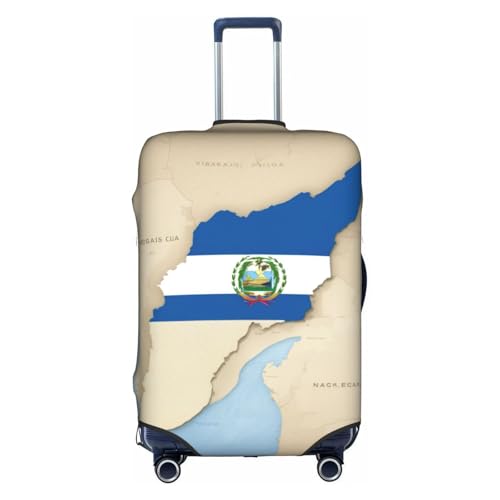 Housse de protection valise Nicaragua blanche accessoire de voyage M