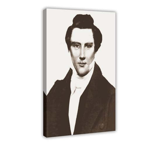 Joseph Smith impression sur toile décoration murale bureau cadre 40x61