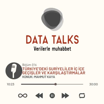 B&ouml;l&uuml;m 016 | T&uuml;rkiye'deki Suriyeliler: İ&ccedil; İ&ccedil;e Ge&ccedil;işler ve Karşılaştırmalar