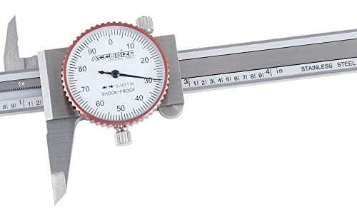 Accusize dial calibre acero inoxidable precisión 0.001 caja ajustable modelo P920-S214 6