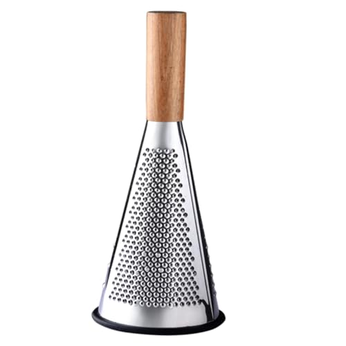 Rallador de queso cónico de acero inoxidable con mango STOBAZA miniatura 1