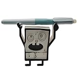 TIME&TRAVE Creative Cute Bob Pen Holder, Bob Pencil Holder Stand for Pen Storage Office Desk Display Decorations