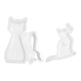 Photo Gallery bifhig 2 pezzi di gatto stampi in silicone, creativo stampi in resina, animale modellazione stampi, versando stampi, fatti a mano fai da te strumenti di produzione. Photo Gallery bifhig 2 pezzi di gatto stampi in silicone, creativo stampi in resina, animale modellazione stampi, versando stampi, fatti a mano fai da te strumenti di produzione.