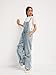 CIDER Overalls for Women Denim Bow knot Jumpsuits Adjusable Strap Jean Overall with Pockets