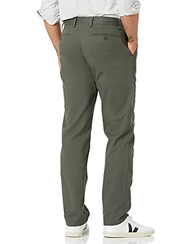 Image of Amazon Essentials Men's Straight-Fit Wrinkle-Resistant Flat-Front Chino Pant