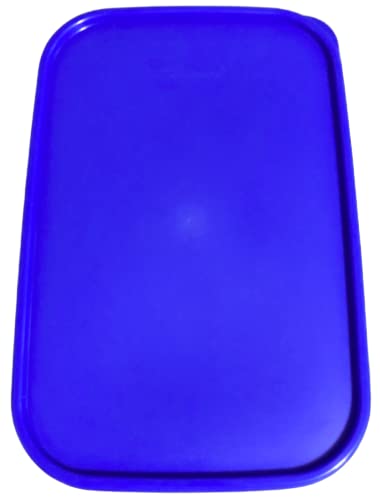 NewTupperware Modular Mates Rectangle Replacement Blue 1610 Seal Lid (LID ONLY) 10.75" X 7"