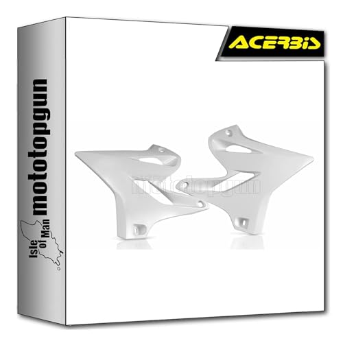 Acerbis 0017871.030 radiator scoops blanc pour Yamaha WR 250