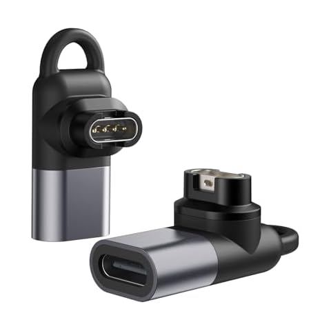 MoKo 90 Degree USB C Charging Adapter for Garmin Cover
