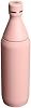 Botella STANLEY All Day Slim, 20 oz, Rosa Durazno brillante | Tapa removible para agregar hielo | Botella de agua a prueba de fugas | Diseño delgado para viajes y gimnasio | Acero inoxidable aislado | Libre de BPA 6