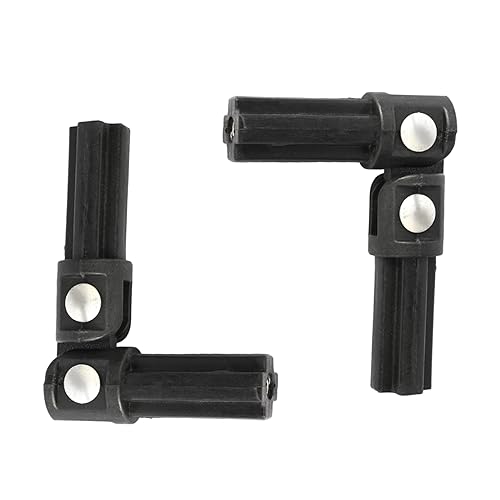 Getfarway Soft Top Side Folding Bow Knuckle compatible with Jeep Wrangler JK 2005-2018 Replace# 5166017AB,11251.12 Soft Top Steering Knuckle Spindle (2 Pcs)