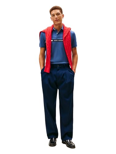 Image of Tommy Hilfiger Men's Short Sleeve Casual Polo Shirts in Regular Fit with Chest Logo Designs
