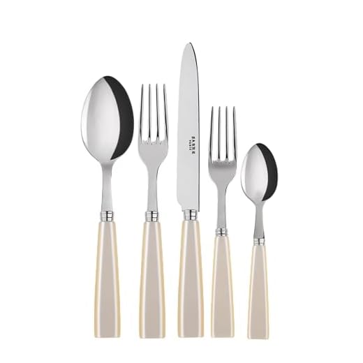 Sabre Natura 20-Piece Service for 4 Pearl Flatware Set