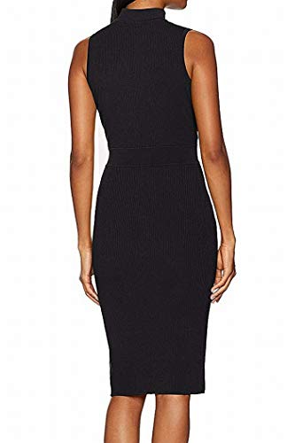Vestido midi de punto sin mangas XOXO para mujer joven 2