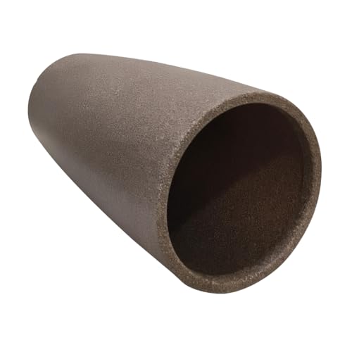 Image of Harshdeep Roto Planter - Venice - Indoor Outdoor Home Balcony Garden Decorative Round Durable Light Weight Stone Finish Plant Pot Dia 11 Inch Height 22 Inch (Sand Stone)