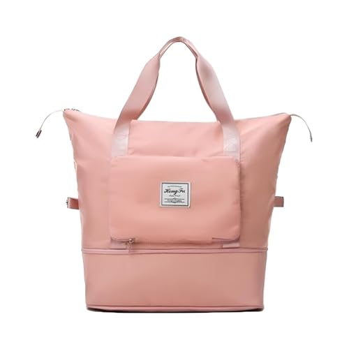 Bolsa Dobrável que vira mochila na Cor Rosa – Leve, Prática e Ideal para o Dia a Dia