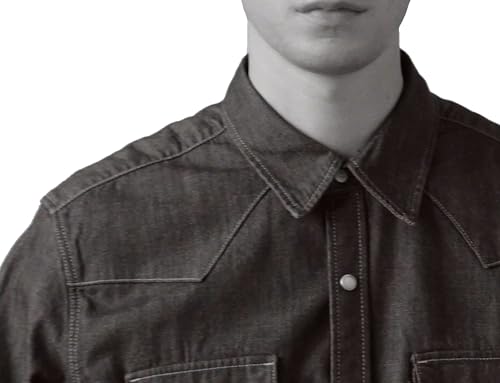 Image of Levi's Men's Solid Slim Fit Denim Shirt