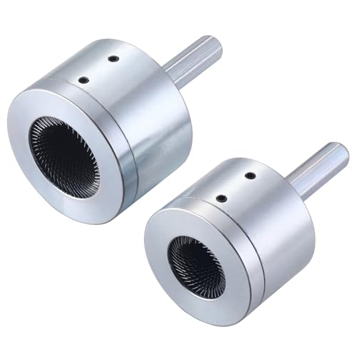 WiMas 2PCS Metall Kupferrohrreiniger Sechskantgriff Rohrbohrerreiniger 15mm/22mm Rohrreiniger für Elektrobohrer Klempner Reinigung