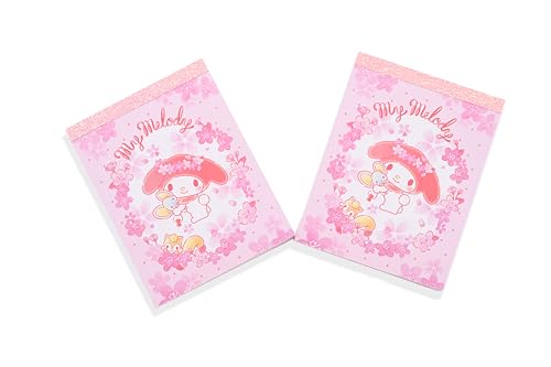 MENBLY Cute Anime Animals Japan Kawaii Cat-Kitty Note Memo Paper Pad x2 (My-Meloday)