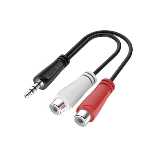 GERUI Cavo adattatore jack da 3,5 mm a 3 prese RCA, cavo adattatore RCA a jack da 22 cm AV Camcorder Cavo adattatore per scheda audio per PC, Mac, AV, HDD e GERUI Cavo adattatore jack da 3,5 mm a 3 prese RCA, cavo adattatore RCA a jack da 22 cm AV Camcorder Cavo adattatore per scheda audio per PC, Mac, AV, HDD e