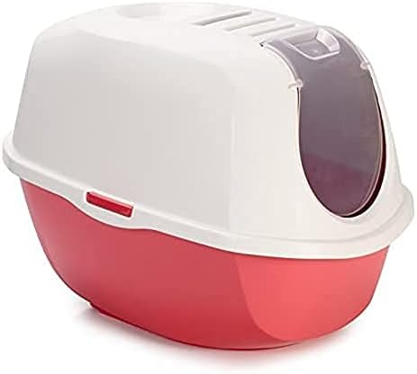 Karlie Bandeja para Arena Inteligente para Gatos L: 52 cm Ancho: 39 cm Altura: 41 cm Coral