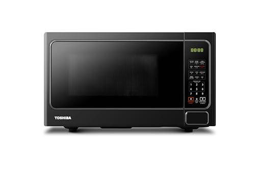 TOSHIBA Microwave Oven with Grill 34L 1100 Watts Grill Power, 1500 Watts Microwave Power, 10 Power Levels,7 Auto Cooking Menu, Defrost By Weight & Time, Qucik Start-MM-EG34P(BK)-Black